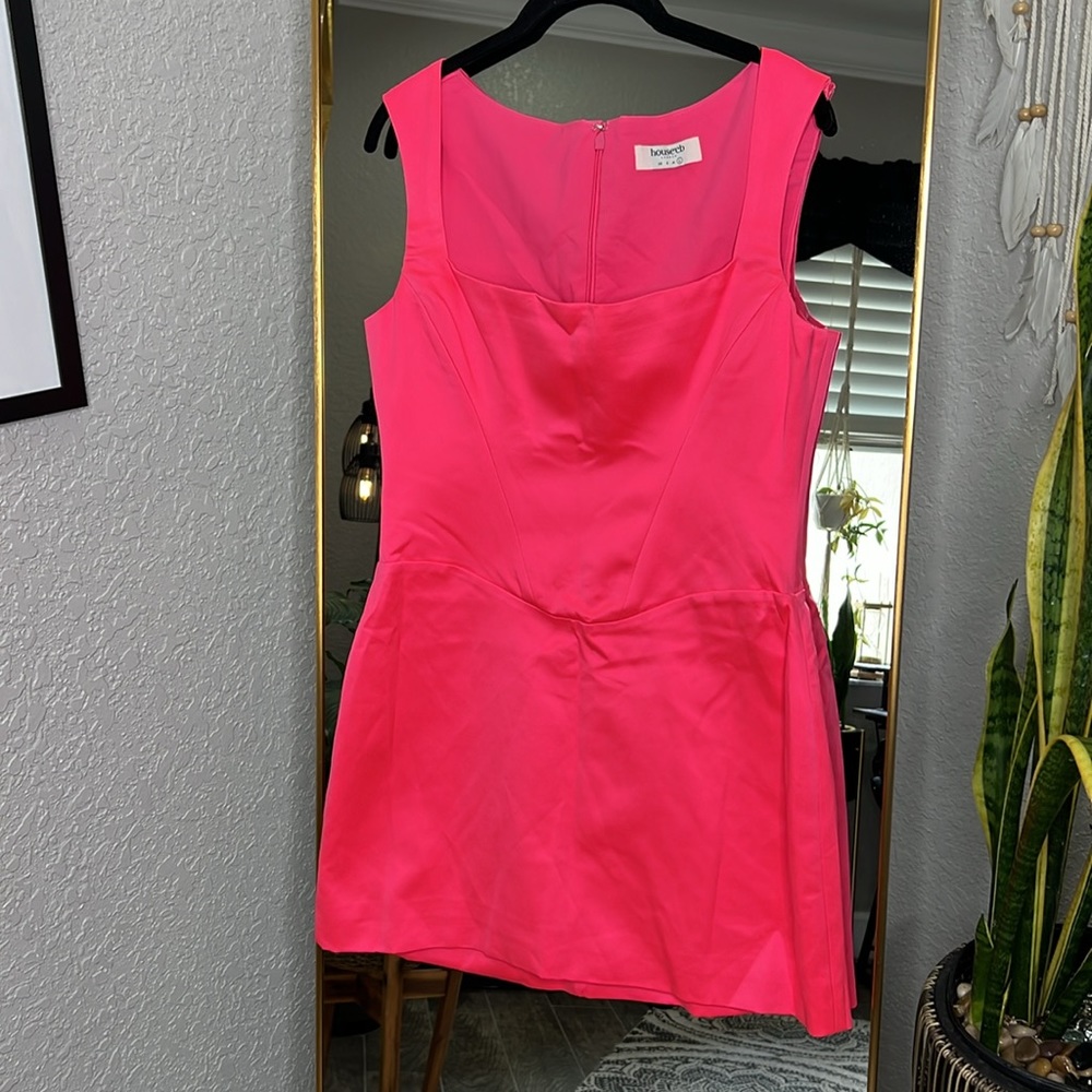 HOUSE OF CB 'Enya' Fuchsia Corset Mini Dress NWOT - Picture 6 of 8